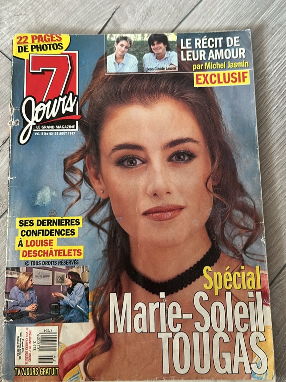 Magazine 7 jours Marie-Soleil Tougas